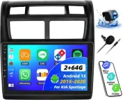 2G+64G Android 13 Wireless Carplay/Android Auto Car Radio for Kia Sportage 20...