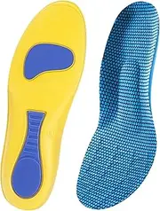 [Generic] Comfort Insoles for Flats - Arch Support Insoles, Orthotic Shoe Inserts | Casual Shoes Inserts Arch Support Insoles, Shoe Inner Soles for Work, Athletic, And Hiking Shoes