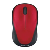 在飛比找順發線上購物優惠-Logitech 羅技 M235 無線滑鼠(紅) (New)