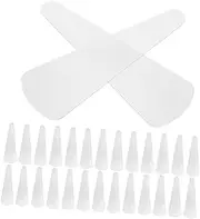 ORFOFE 40pcs Scissors Set Plastic Scissors Cover Salon Scissor Cover Delicate Shear Cover Scissor Protection Tool Scissor Storage Bag Cover Safety Scissors Cover Protector Transparent