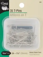 Dritz 100 T-Pins-Size 24 35/Pkg