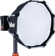 Rollei Softbox, Parabolic, 30 cm, Lux Compatible, Travel Optimised, Almost Round Shape, Silver Inner Coating, Soft Light with Control