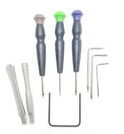 complete Tool kit screwdriver Apple Mac Mini 2010-2016 open teardown HDD airport