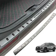 carhanson Rear Bumper Protector Guards For Toyota RAV4 2019-2024 Accessories Trunk Door Sill Trim Plates 2025