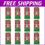 18-Inch Silver Icicle Tinsel - 2000 Strands, Perfect for Festive Christmas Decor