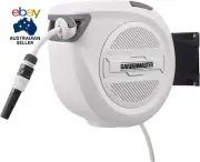 UV Resistant Retractable Water Hose Reel, 20 Meter Length