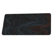 ANYMOB Mouse Pad Metal Black 300X700X3MM Minimalist Desk Gaming Laptop Desk Pad
