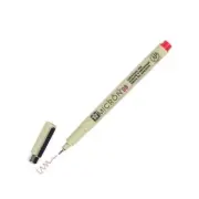 Sakura Pigma Micron Pen .50mm (size 08) Red Office School Art Archive Cartoonist