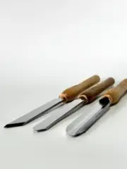 Set 3 Woodturning Chisel STRYI, Durable Lathe Wood Carving Tools, Gouges Set