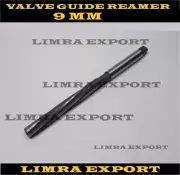 9MM Dia HSS Valve Guide Reamer 6" Inch Extra Long - Spiral Flutes Plastic Case