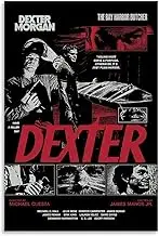 Movie Dexter Posters Poster Canvas Painting Wall Art Picture Home Decor Print For Bedroom Living Room Dorm Study Bar Office 12x18inch(30x45cm)