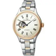ORIENT STAR CLASSIC SEMI SKELETON RK-ND0001S Ivory Stainless Women Watch New Box
