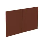 Kaboodle 900mm Paprika Heritage Medium Rangehood Door - 2PK