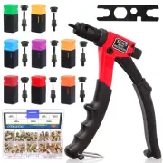 120Pcs Rivet Nut Tool with Mandrel and Rivet Nut Kit, Threaded Insert Hand Ri...