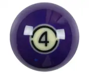 Individual Aramith #4 Tournament Replacement Pool Ball - RBAT