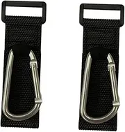 Toyvian 2pcs Stroller Hooks for Bags Durable Shaped Buggy Hanger Clips for Shopping Bags Umbrella Easy Attachment to Pushchair Wheelchair Motorcycle Handles
