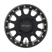 MR401 UTV Beadlock 15x6 / 5+1/53mm Offset / 4x156 / 132mm CB Matte Black Wheel