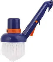Pool Vacuum Brush, Swimming Pool Step Corner Vacuum Brush Spas Hot Tubs Cleaning Brushes Nylon Bristles