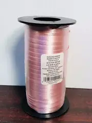 Berwick Light Pink Curling Ribbon, 3/16"x 350 yd NEW