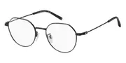Tommy Hilfiger TH 2236/F Asian Fit 003 Men's Glasses Black Size 51 - Private Health Rebate - Blue Light Block Available