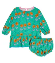 [Stella McCartney Kids] Stella McCartney Kids Baby printed dress and bloomers set M 3 multicoloured
