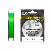 Daiwa Daiwa PE Line UVF More Zandura Sensor 8 Braid Si2 No. 1.5 200m Lime Y 588