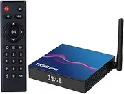 Android TV Box, Android 12.0 TV Box Allwinner H618 Quadcore 4GB RAM 64GB ROM Support 4K 3D 1080P 2.4/5.0Ghz WiFi BT5.0 10/100M Ethernet HDMI 2.0 H.265 Smart TV Box,4gb+64gb