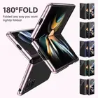 For Samsung Galaxy Z Fold 6 Fold 5 Fold 4 3 Slim Crystal Clear Shockproof Case
