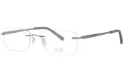 Pure Airlock Valor 203 033 Titanium Eyeglasses Frame Gunmetal Rimless Style 52mm