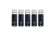 Silicon Power 64GB Marvel M02 USB 3.0 Flash Drive - Navy Blue (5-Pack)