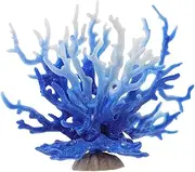POPETPOP Artificial Coral Branch Decor Resin Coral Reef Ornament for Fish Tank Aquarium Landscaping Safe Easy to Maintain for Freshwater Aquatic Turtle Tanks