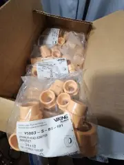 (100)Viking Blazemaster Sprinkler Head Adapters 3/4" × 1/2" (Case Of 100)