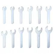 Open End Thin Wrench 4/5.5/7/8/11/12/13/15/17/19/22/23mm Metric U-Shaped Spanner