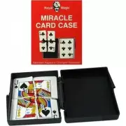 MIRACLE CARD CASE BY ROYAL MAGIC GIMMICK TRICKS ILLUSION CHANGE VANISH RESTORE