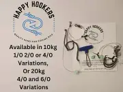 Happy Hookers - Fish Finder Fixed Snell Circle - Pre-Tied Fishing Rig