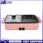 110V/220V 1000W BBQ Grill Multicooker Smokeless 2 in 1 Barbecue Pan for Kitchen
