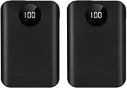 Mellisso 2X Power Bank Box 3X18650 Battery Pack DIY Smart Charge Fast Charger LED Light for Cell Phone Tablet