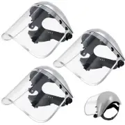 3 Pack Safety Face Mask Shield for Grinding Full Impact Resistant Safety Face