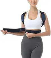 Corrector Brace Lightweight Elastic Steel Plate Shoulder Upper Back Sitting Support Belt