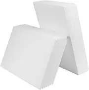 Craft Foam Block, 0.5 in Thick 17x11" EPS Polystyrene Rectangle Foam Blocks Packs of 15 Pcs for Art Sculpting, Sculpture, Modeling, School and Home DIY.