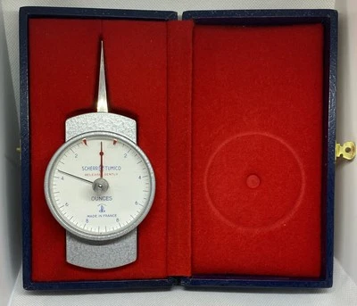 Scherr-Tumico Dynamometer Force Gauge Dial Indicator In Original Box