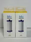 (2) Brio Water Filters (Ice & Water Refrigerator Filter) Frigidaire RFWF1CB