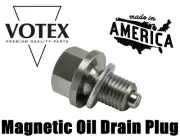 Stainless Steel Oil Drain Plug NEODYMIUM Magnet Champion 9 Ton Log Splitter