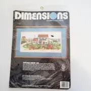 Dimensions Summer Haven Inn 3712 Charles Wysocki Counted Cross Stitch Kit New