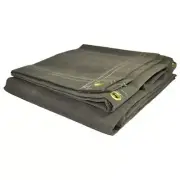 Foremost Dry Top Tarp Canvas 60068 Olive Canvas Tarp- 6 x 8 ft.