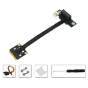 270 degree Mini PCIe To PCI-E 1X Adapter cable