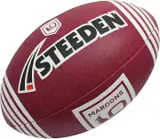 QLD Maroons 2024 State of Origin NRL Rugby League Supporter Ball Size 5
