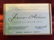 Gemstone Well Prosperity & Abundance Crystal Grid Kit