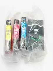 4PK 902XL Ink Cartridges for HP 902 Officejet Pro 6960 6968 6970 6975