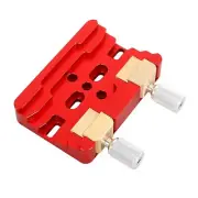 Large Medium Dovetail Clamp Losmandy/Vixen Base Red for Astronomical Telescope